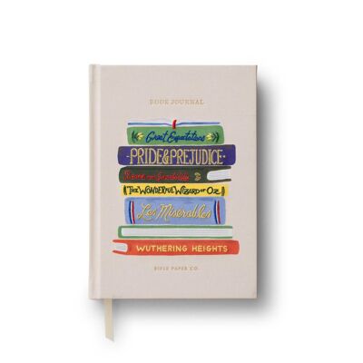 Bookclub Embroidered Book Journal - Rifle Paper Co