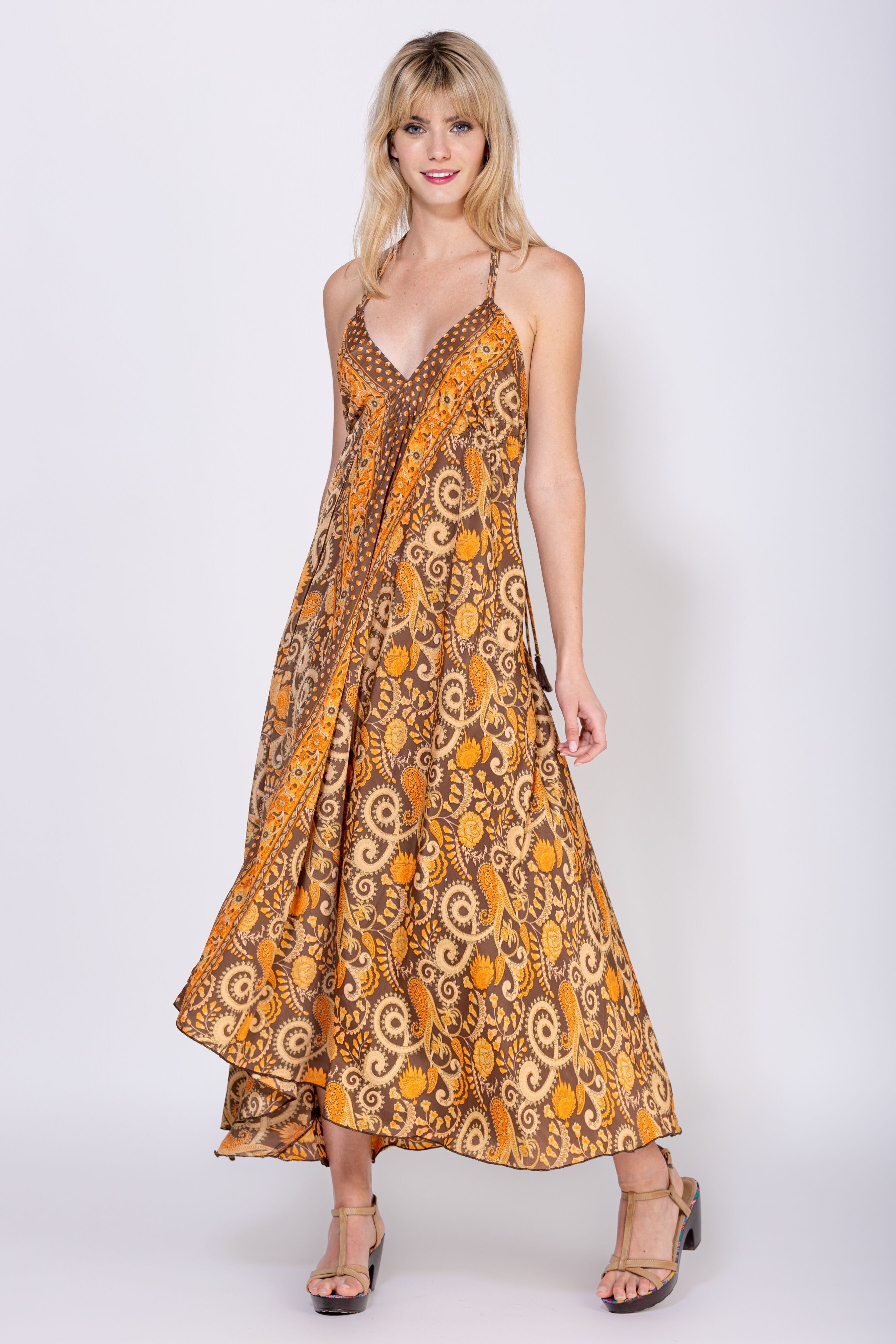 Robe longue imprimée LI7637V