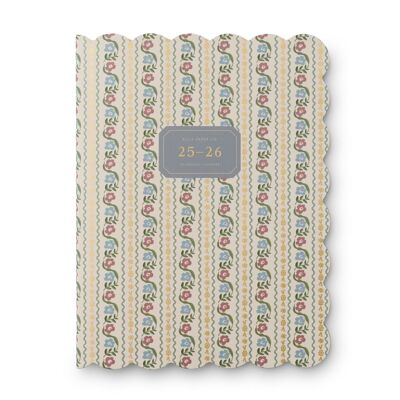 Monthly Agenda 2025-2026 12 months - Delphine - Rifle Paper Co