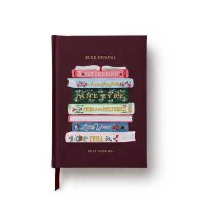 Ladies Night Book Club Embroidered Book Journal - Rifle Paper Co