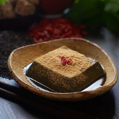BLACK SESAME TOFU - 100g - Japanese dessert