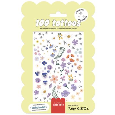Tattoo Pouch - Flowers