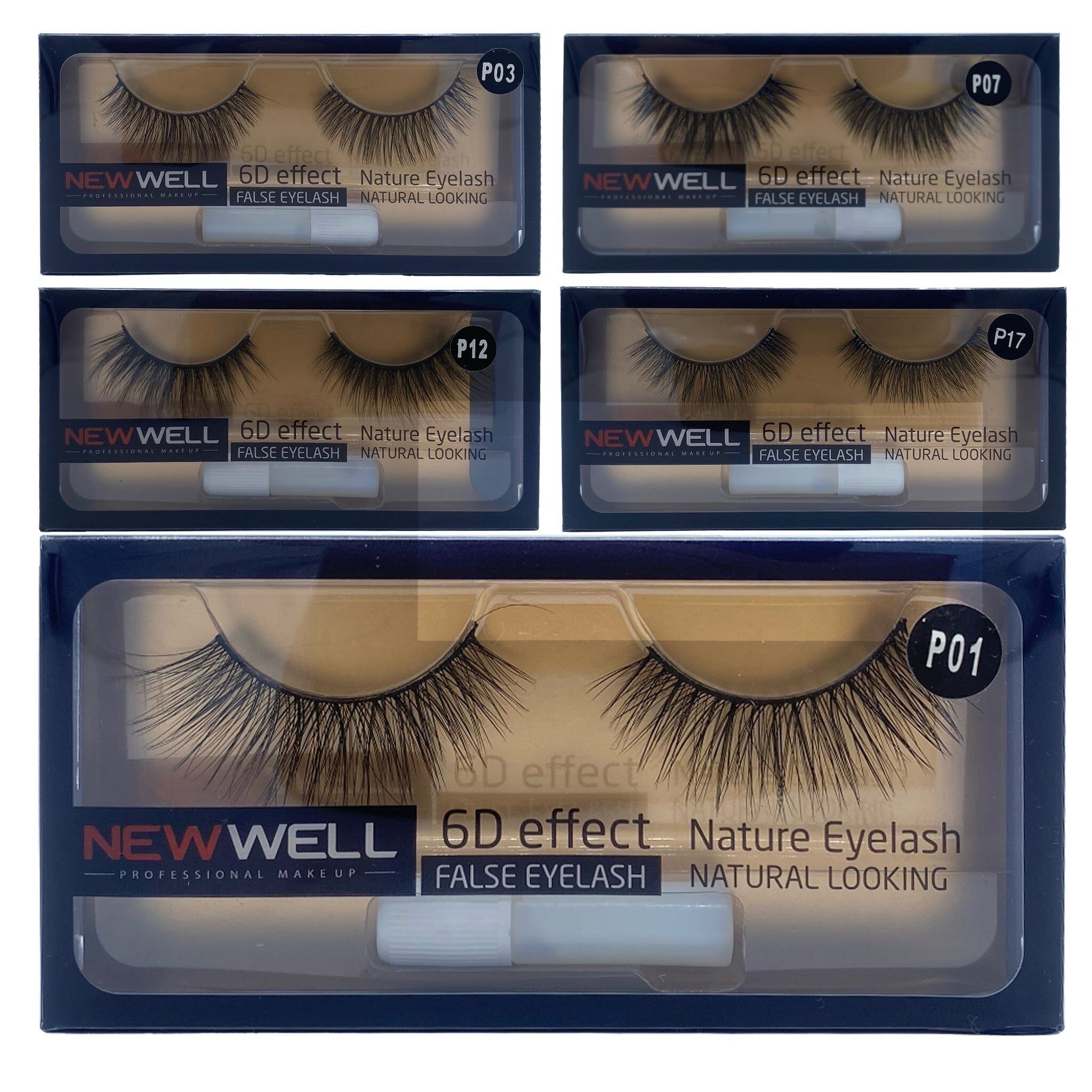 6D Effect Natural False Eyelashes