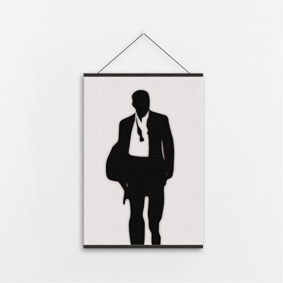 Mr Draper - Canvas Art-A3