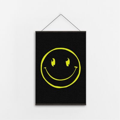 Smile Summer Of Love- - Canvas Art-A3 1