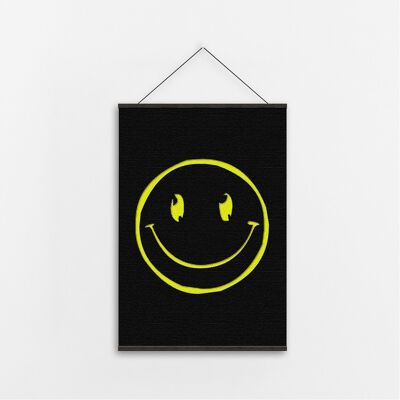 Smile Summer Of Love- - Canvas Art-A3 2