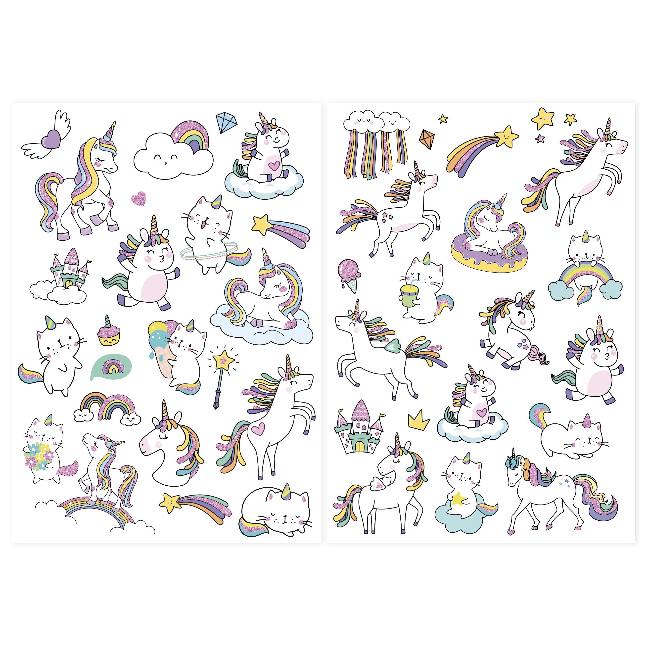 Pochette de Tattoos - Licornes