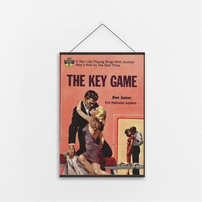 The Key Game - Canvas Art-A3
