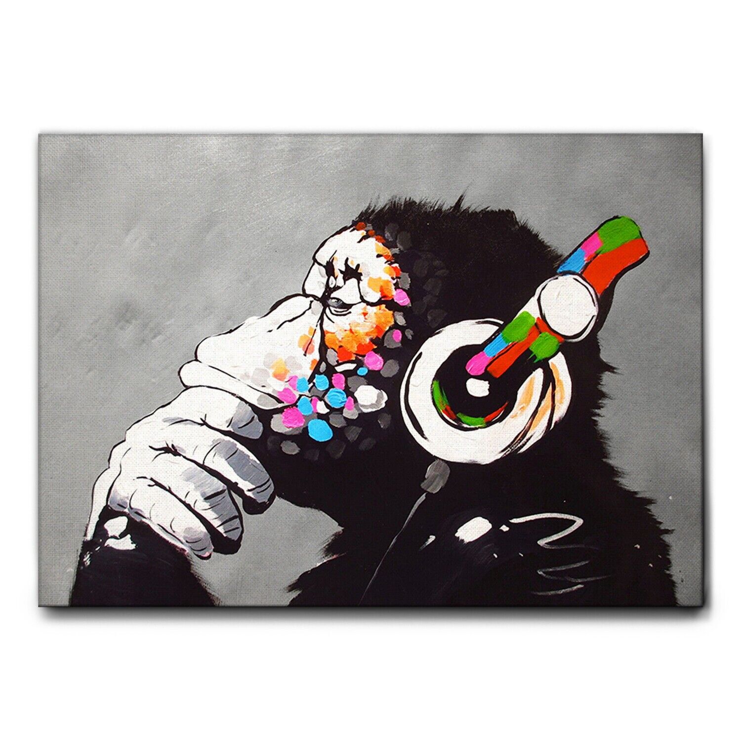 Buy wholesale Banksy - Steve Jobs - Canvas and acrylic glass