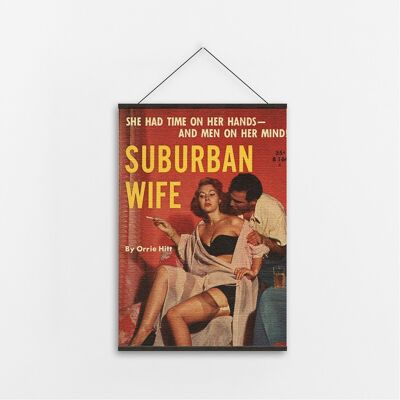 Suburban Wife - Canvas Art-A3