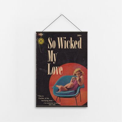 Wicked Love - Canvas Art-A3