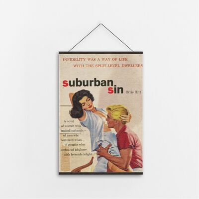 Surbiton Sinners - Canvas Art-A3