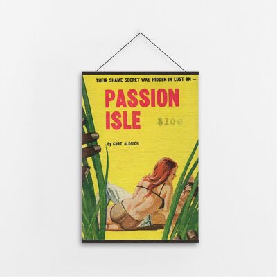 Passion Island - Canvas Art-A3