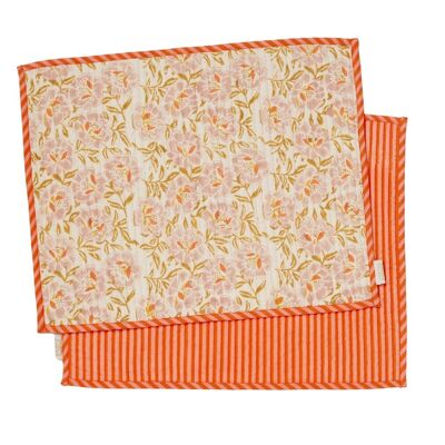 Set of 2 Placemats - Petunia Rose