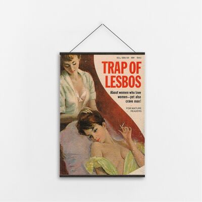 Lesbos Trap - Canvas Art-A3