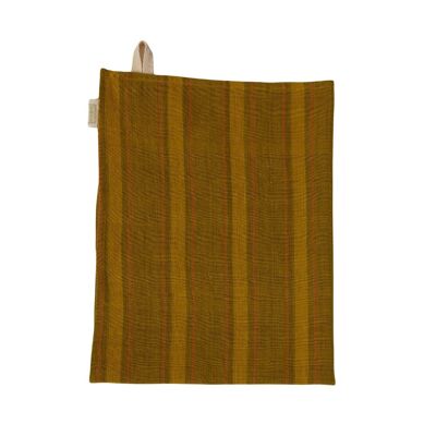 Tea Towel - Bronze Stripes