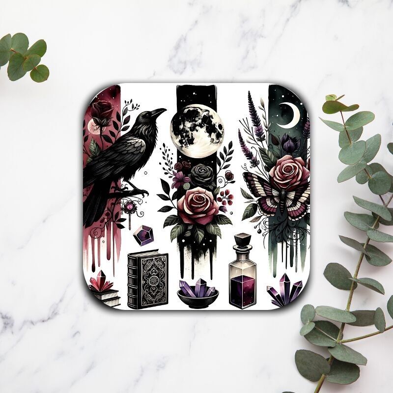 Night Crow - Coaster