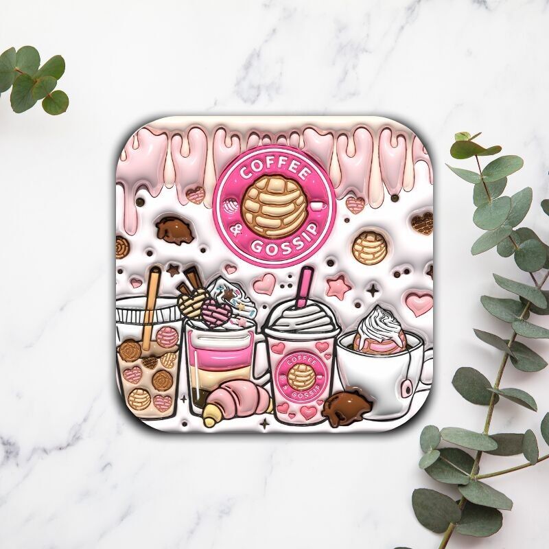 Coffee pink - Coaster