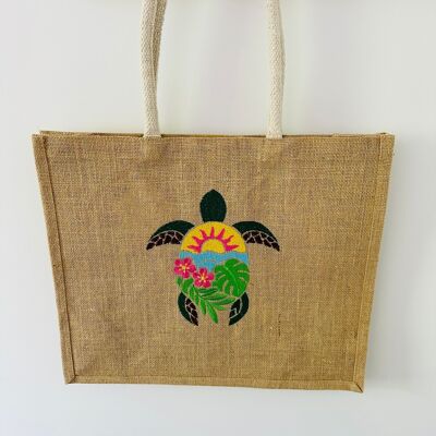 Tote bag, turtle