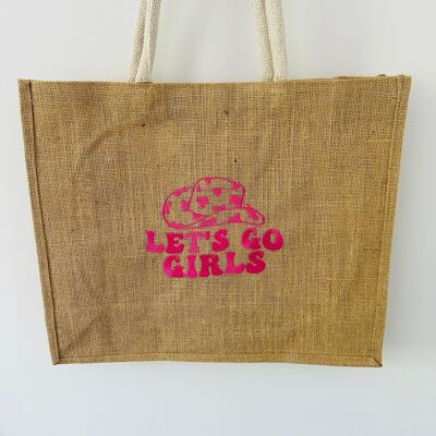 Tote bag, let's go girls
