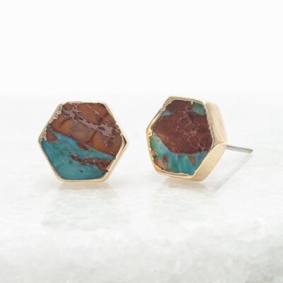 Desert Sky Studs in Copper