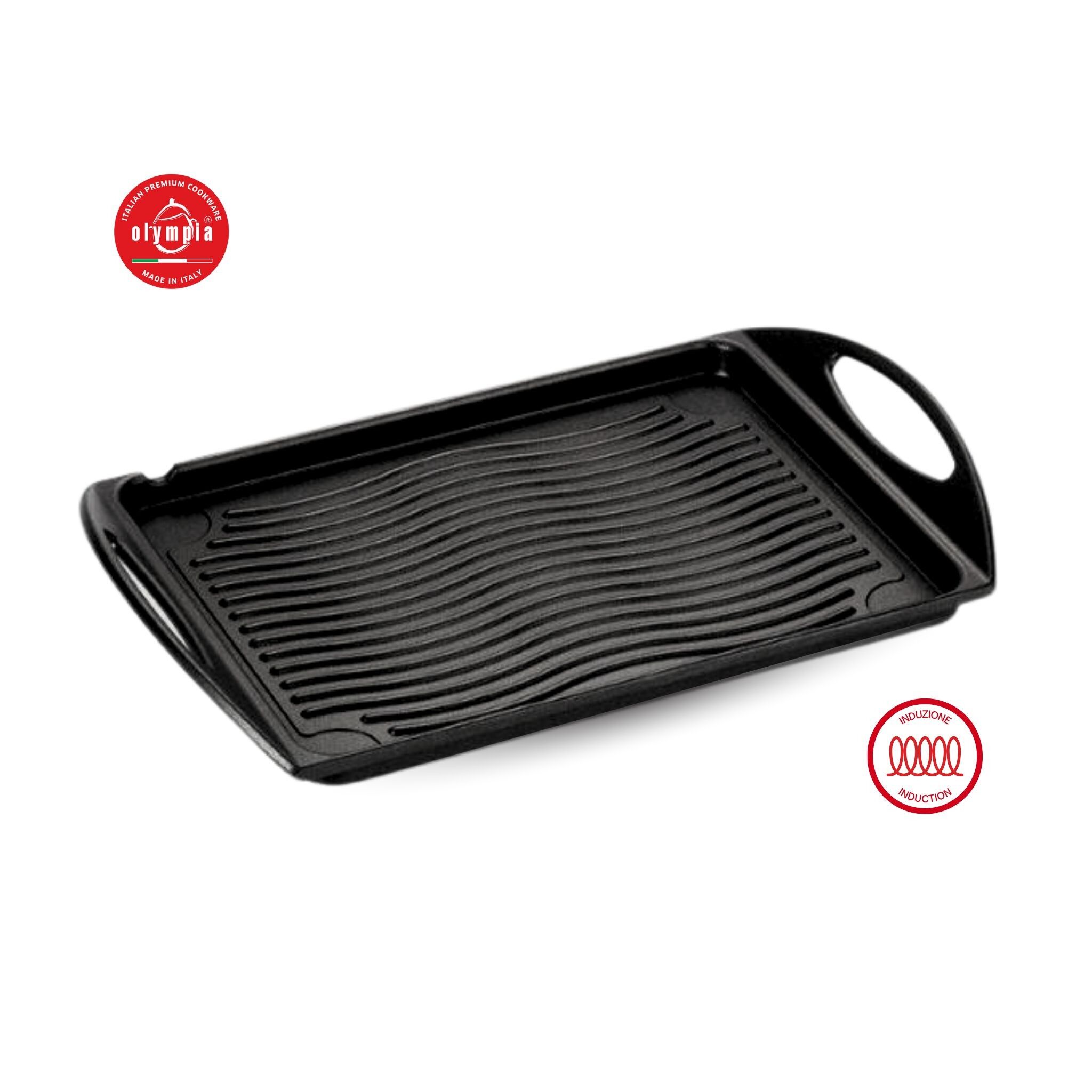 GRIGLIA PLANCHA 34x26 DIAMANT PLUS INDUZIONE