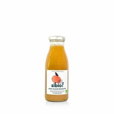 Nectar Pêche Blanche Bio - 25 cl - Jus SIBIO