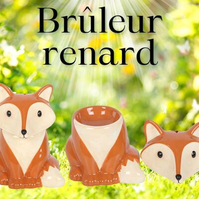 Brûleur à fondant renard
