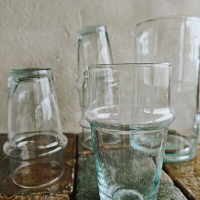 Beldi recycled glass cup