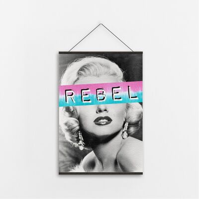 OG Rebel - Canvas Art-A3