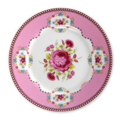 Assiette à pain Floral Rose - 17cm