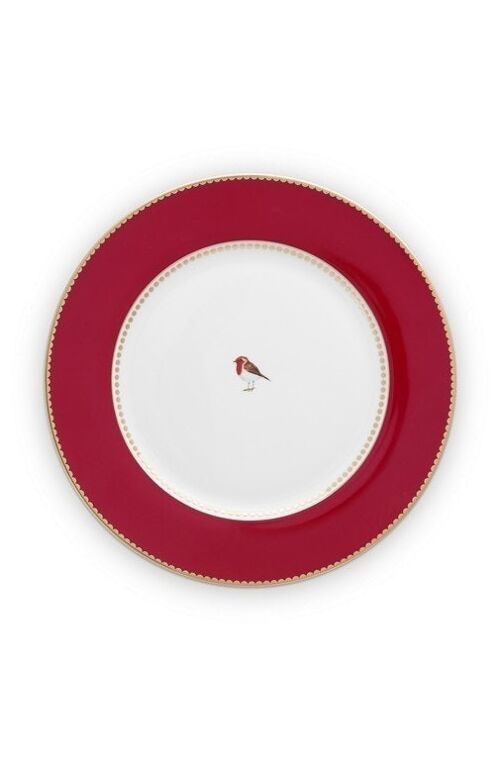 LB Assiette plate Rouge - 26cm
