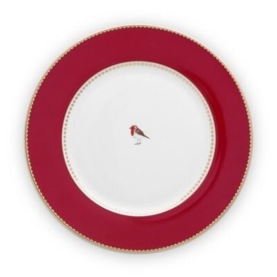 LB Assiette plate Rouge - 26cm