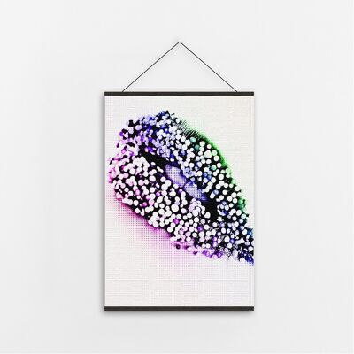 Sugar Lips - Canvas Art-A4