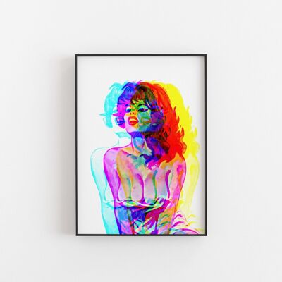 3DD - Wall Art Print-A3