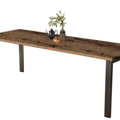Herrere Uitschuifbare Eettafel Donker eiken