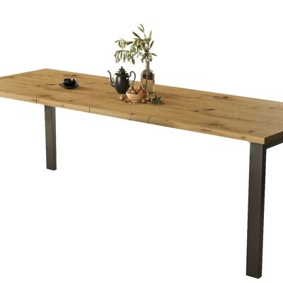 Herrere Uitschuifbare Eettafel Ambachtelijk eiken
