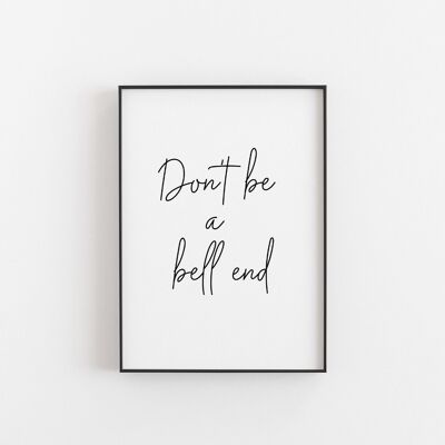 Bellend - Wall Art Print-A3