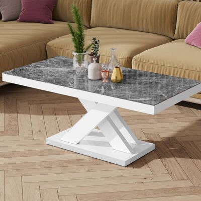 Table de salon Tagnone Venatino donker hoogglans