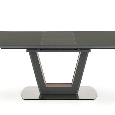 Plassac Uitschuifbare Eettafel Antraciet