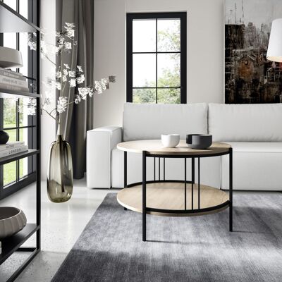 Tournissan Salontafel Natuurlijk eiken