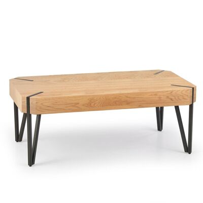 Athies Uitschuifbare Eettafel Grijs hoogglans - Grijs hoogglans & Avec des hoogglans
