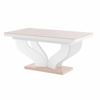Athies Uitschuifbare Eettafel Cappuccino