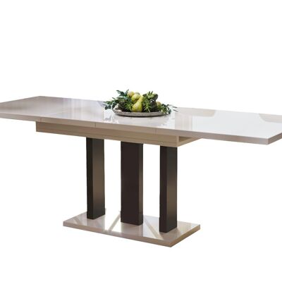 Amplificateur Uitschuifbare Eettafel Blanc avec poten mat