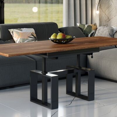 Table de salon Pontorson Uitschuifbare Stirling eiken