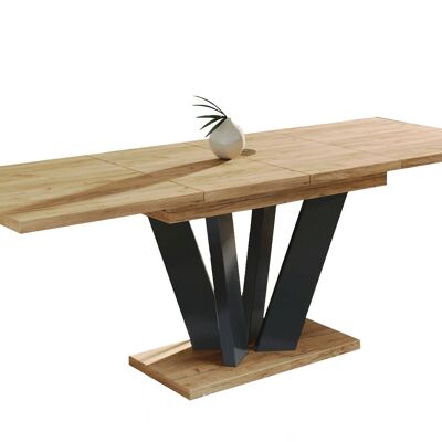 Rémuzat Uitschuifbare Eettafel Natuurlijk eiken