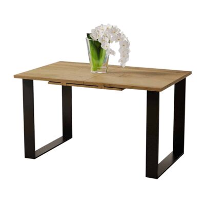 Cramaille Uitschuifbare Eettafel Wotan eiken