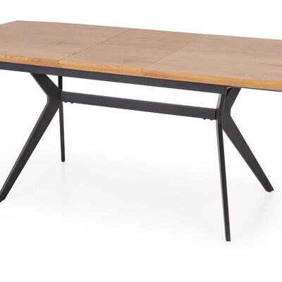 Olonzac Uitschuifbare Eettafel Houtskleur