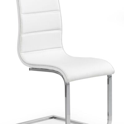 Murol Eetkamerstoel Wit, Zwart en wit
