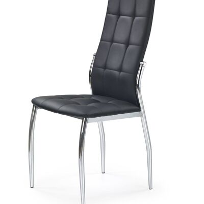 Usselot Eetkamerstoel Beige, Wit, Zwart, Grijs - Zwart